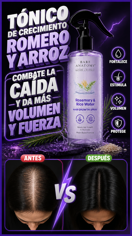 Bare Anatomy   Tonico De Crecimiento Romero Y Arroz