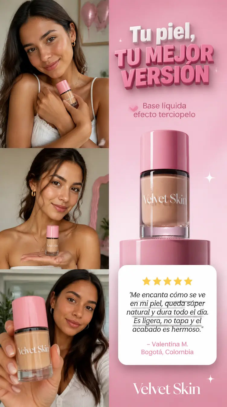 Velvet Skin - Galería UGC, clientas reales