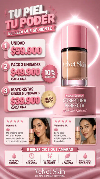 Velvet Skin - Opciones de bundle y precios